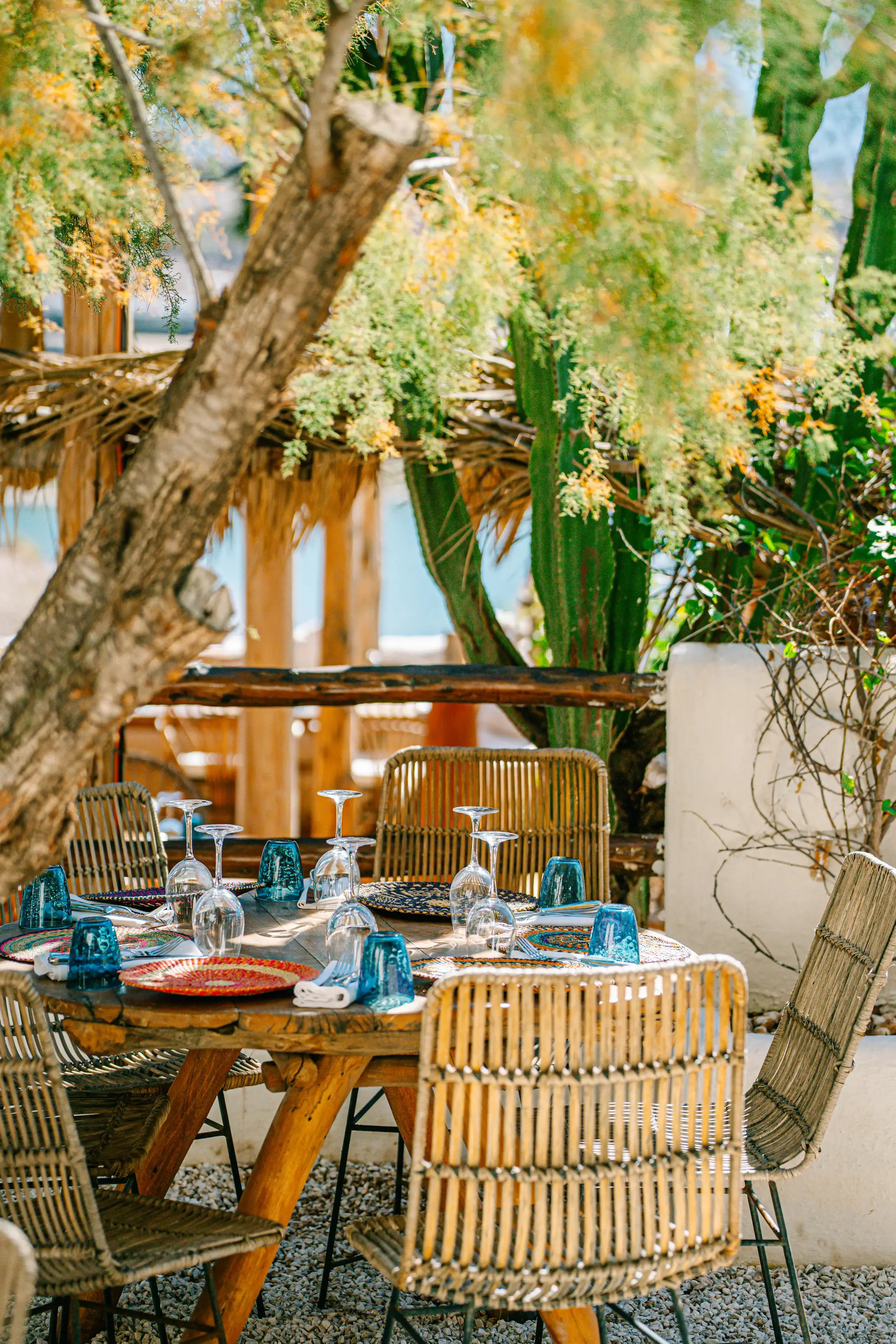 Luxury boutique accommodation at Casa Lalla Takerkoust with panoramic views of the High Atlas Mountains.