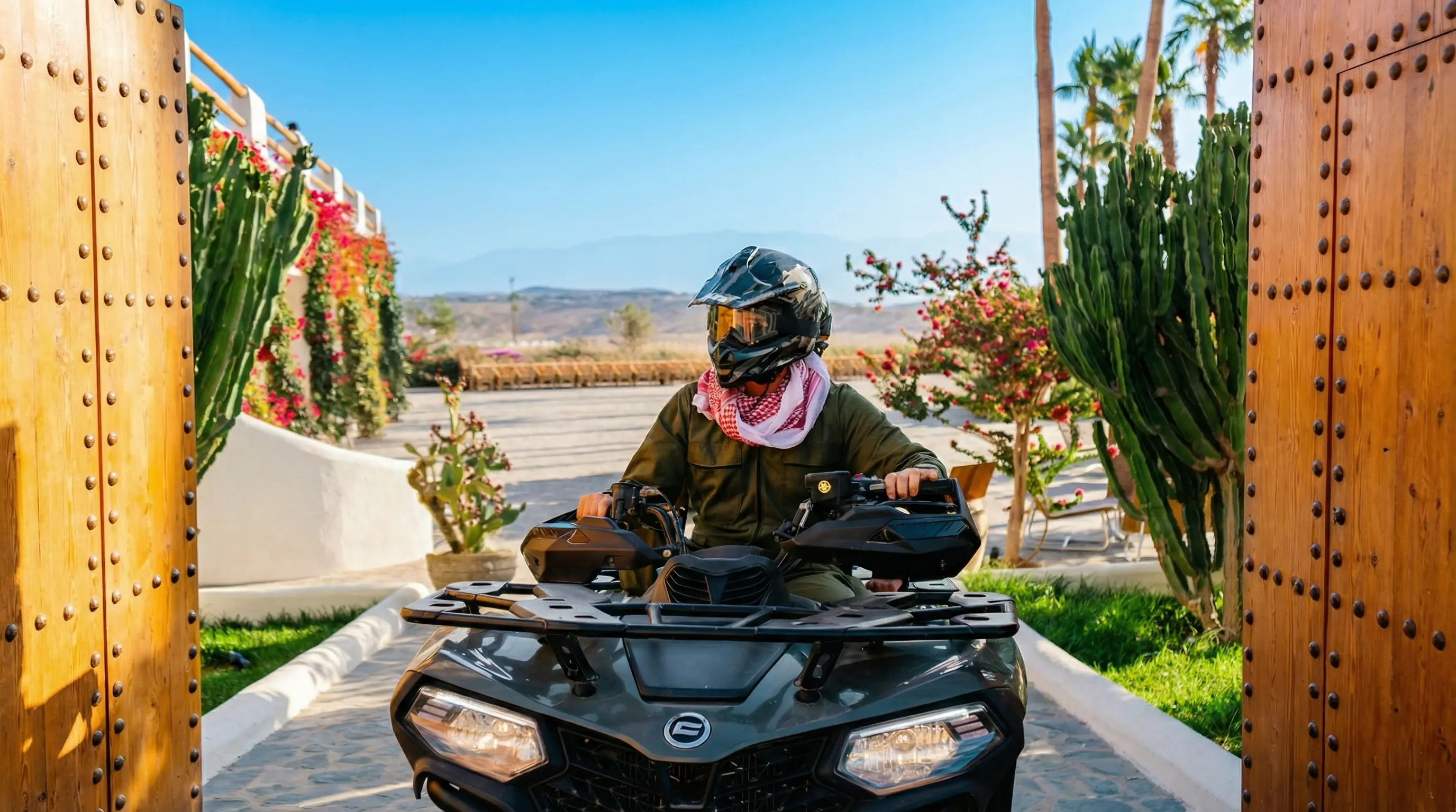 Exciting jet ski water sports and outdoor activities on the pristine waters of Lalla Takerkoust Lake.