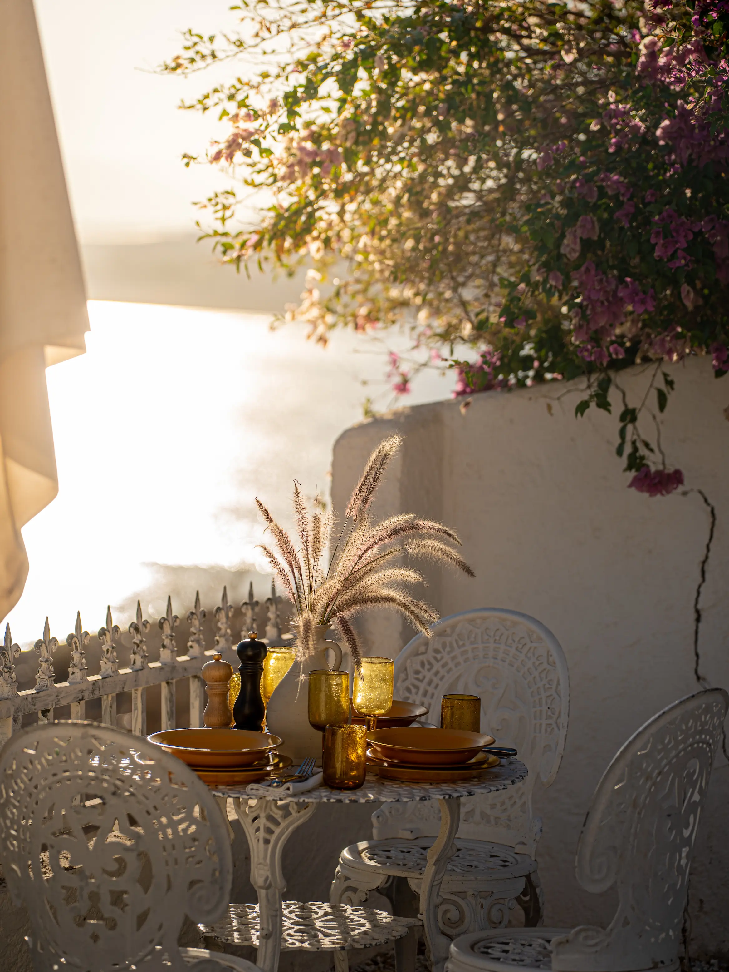 Chic Ibiza style sunset lounge offering premium luxury experiences and VIP service near Marrakech